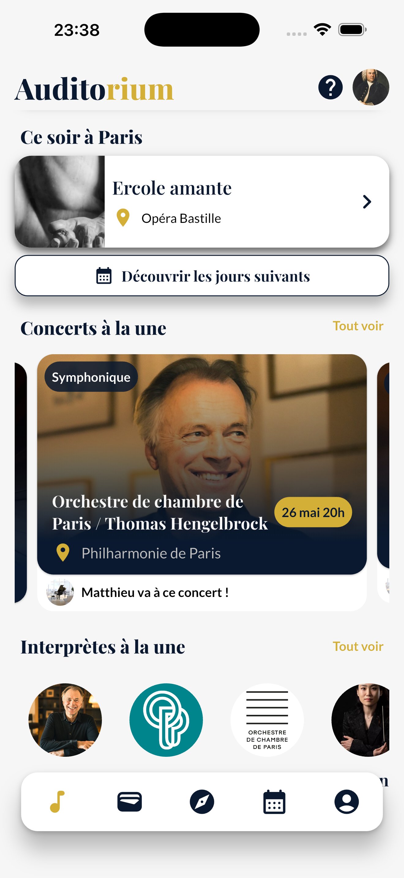 Ami va à ce concert