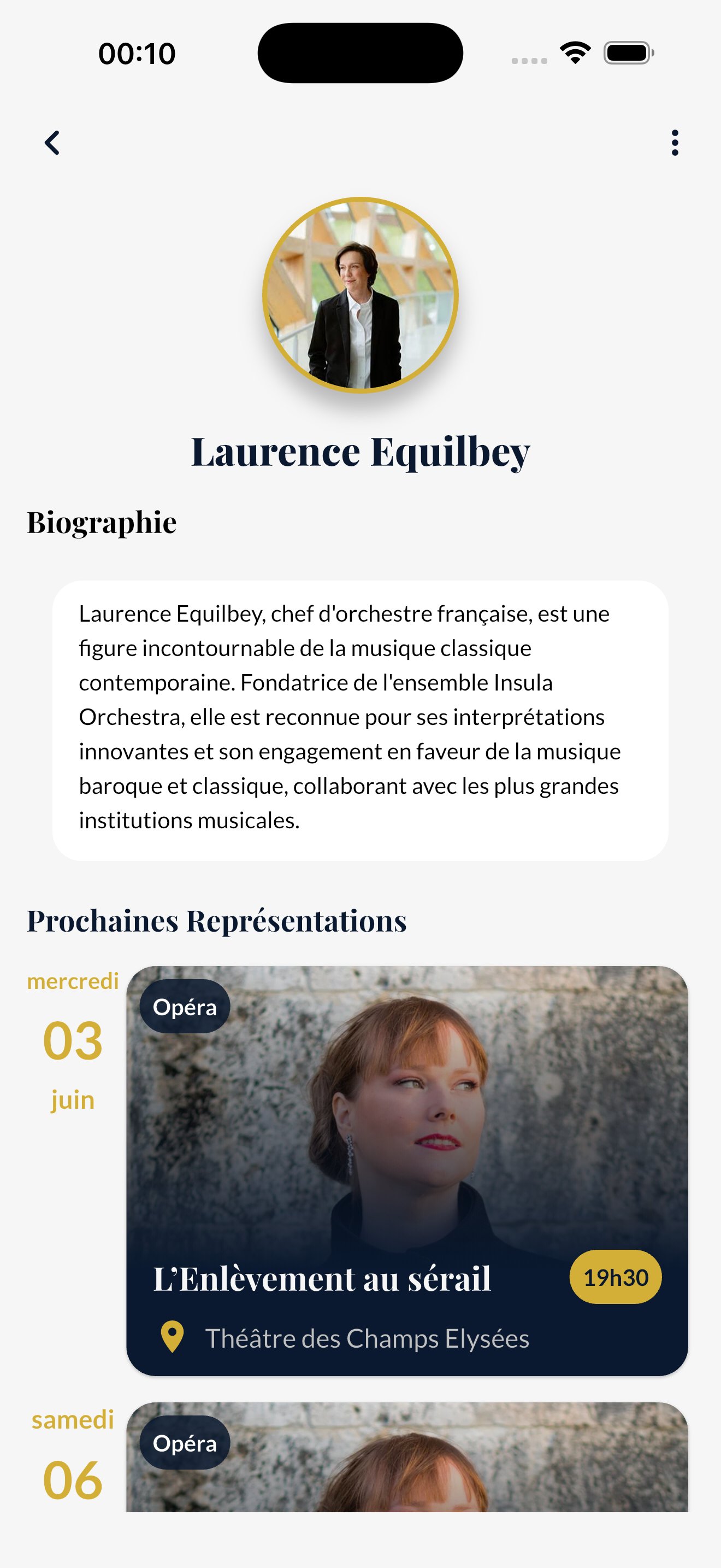 Fiche artiste