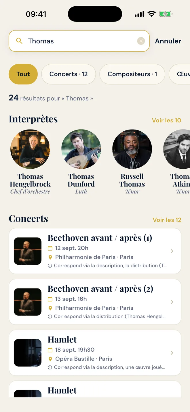Résultats de recherche croisée pour Mozart