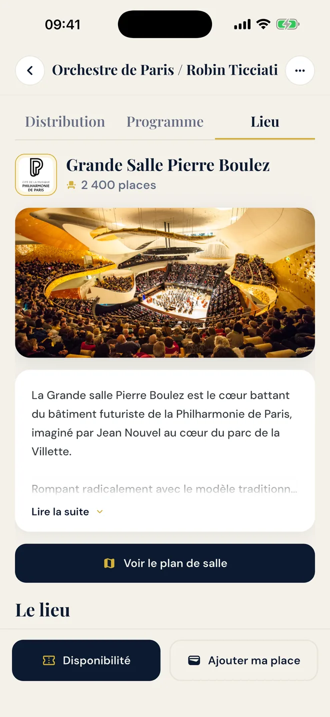 Le lieu